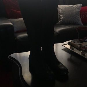 Black ANTONIO MELANI boots. Genuine leather!